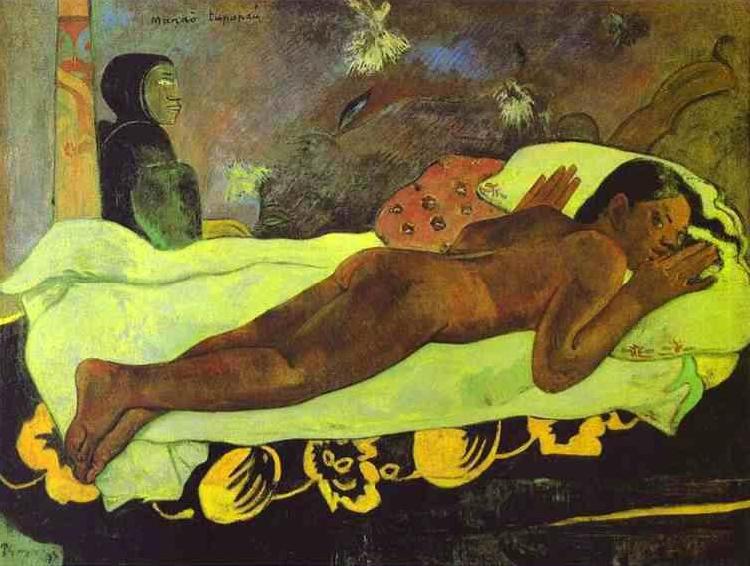 Paul Gauguin The Spirit of the Dead Keep Watch oil painting image
